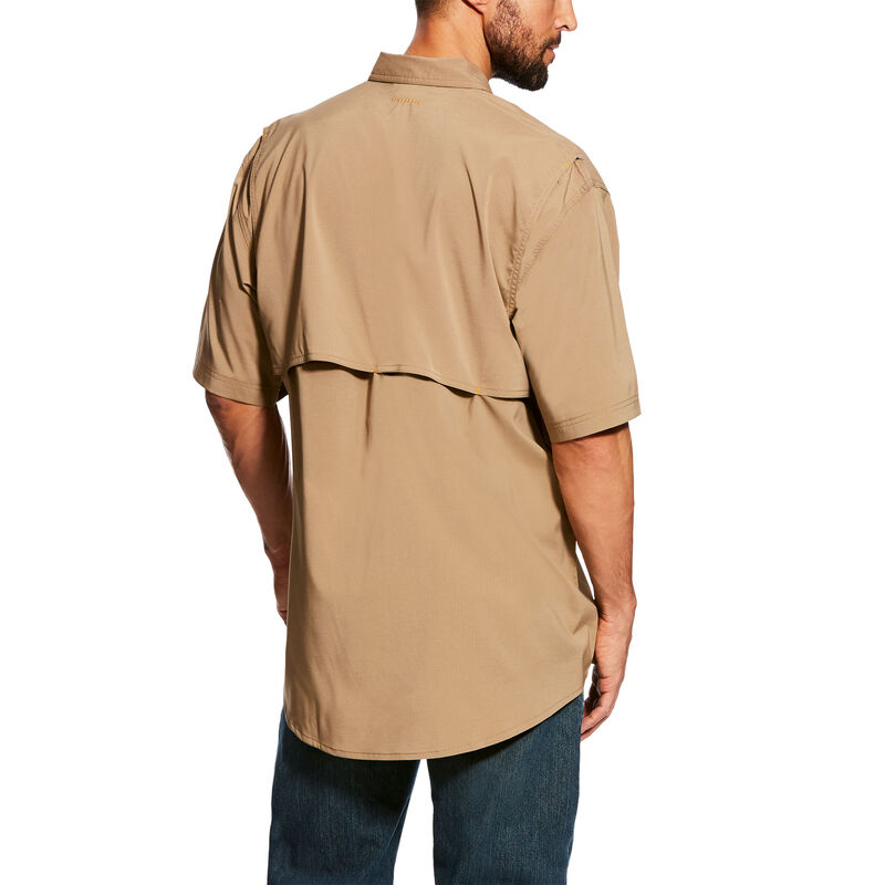 Camicia Da Lavoro Uomo Ariat Rebar Made Tough VentTEK DuraStretch Khaki | R16GN2T