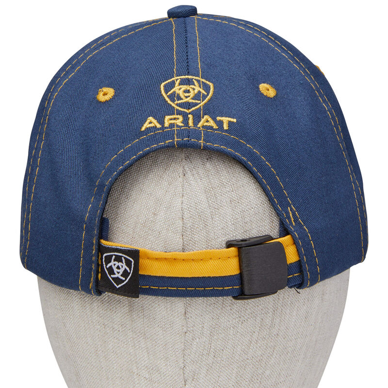 Cappellini Donna Ariat Team II Caps Blu Gialle | GH6VC15