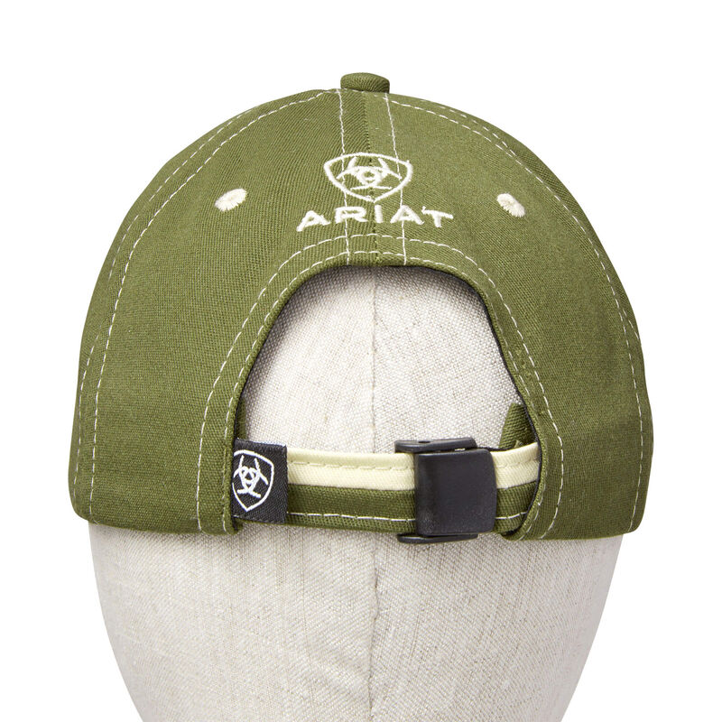 Cappellini Donna Ariat Team II Caps Verde Oliva | V6CTDR7