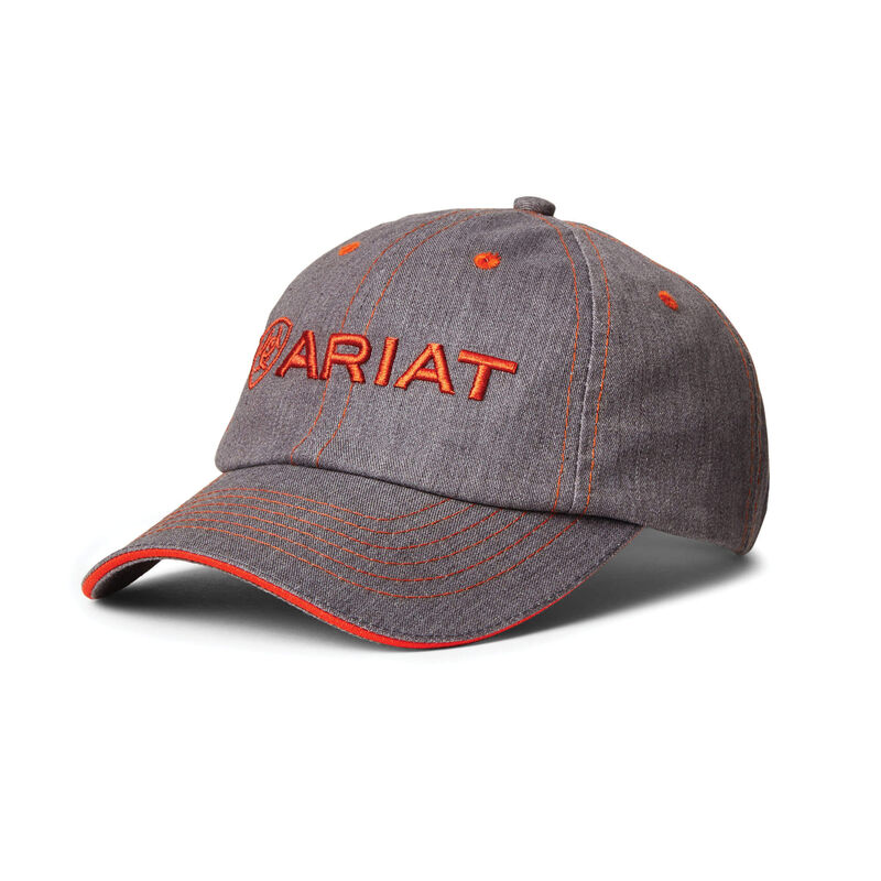 Cappellini Uomo Ariat Team II Caps Grigie Rosse | EVKIOS0