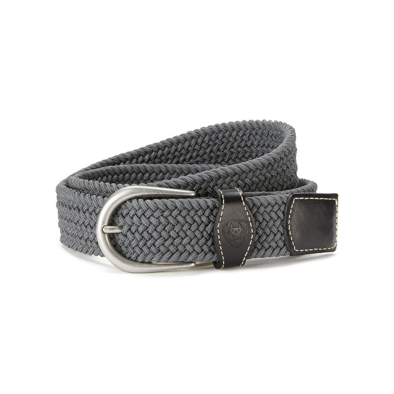 Cinture Uomo Ariat One Rail Woven Belts Grigie | EM42TO7