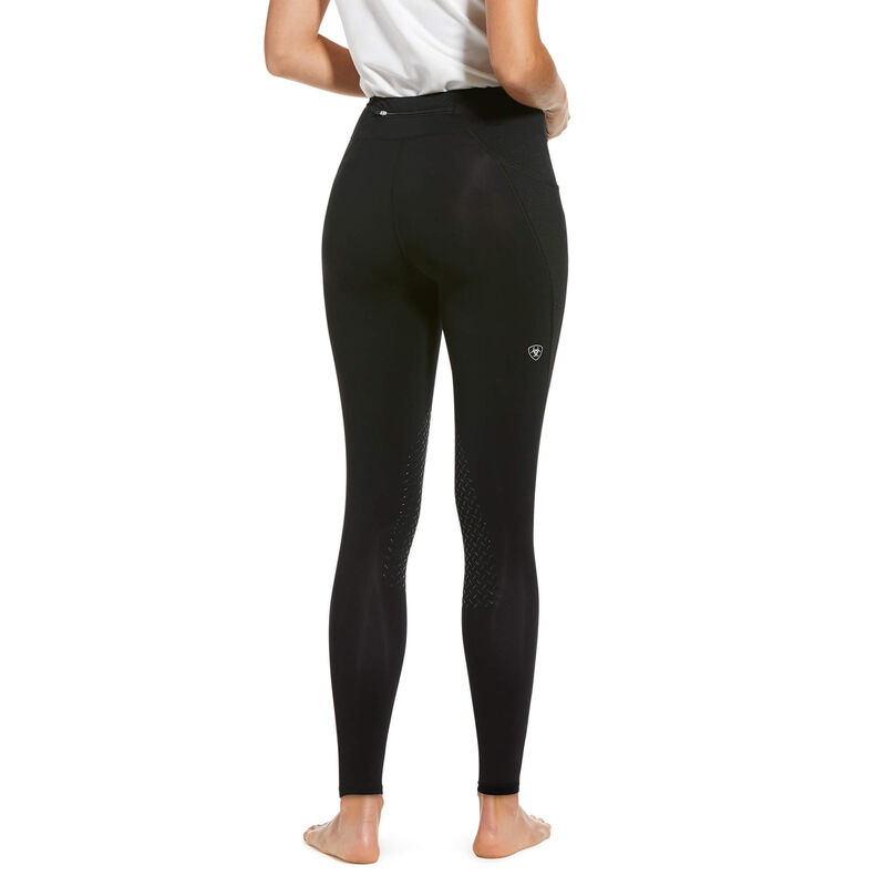 Collant Donna Ariat Prevail Insulated Knee Patch Tight Nere | CLEYQRD