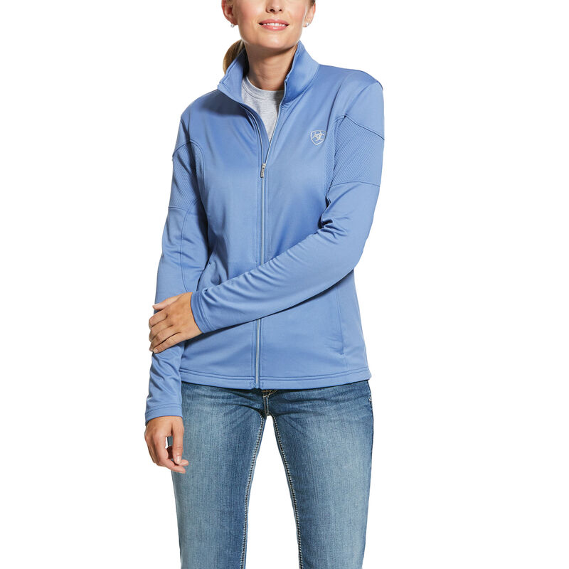 Felpa Donna Ariat Tolt Full Zip Blu | 2EZX3OL