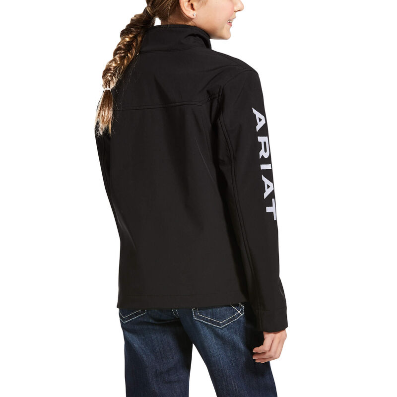 Giacca Bambino Ariat New Team Softshell Jackets Nere | 6MXHHKT