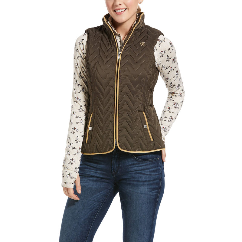 Giacca Donna Ariat Ashley Insulated Vests Viola Scuro | 1OXQ4JM