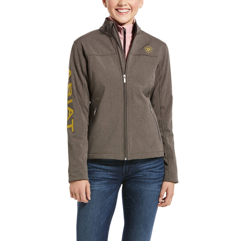 Giacca Donna Ariat New Team Softshell Jackets Verde Oliva Scuro | BGZULN1