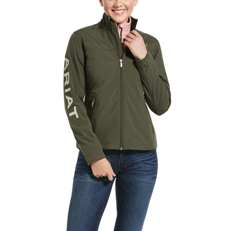 Giacca Donna Ariat New Team Softshell Jackets Verde Oliva | LJ2YM7R