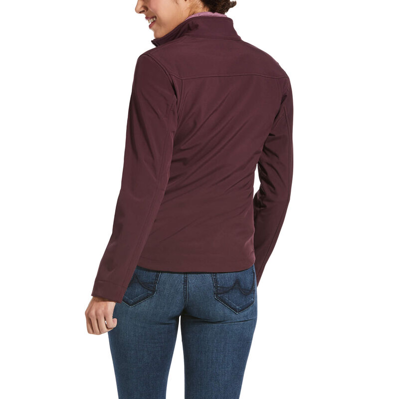 Giacca Donna Ariat New Team Softshell Jackets Bordeaux | PNJ1LHY