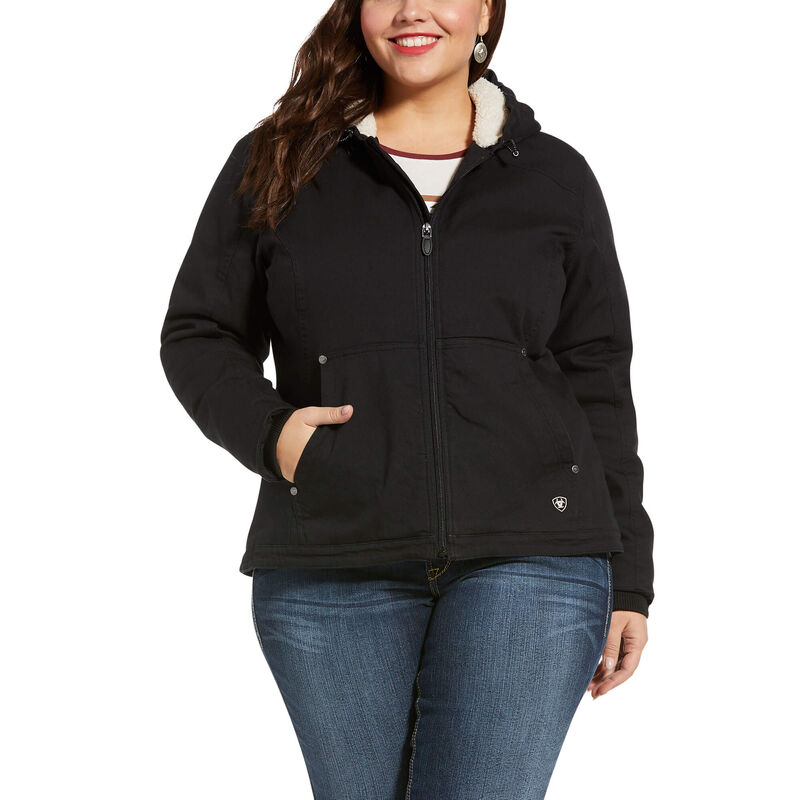 Giacca Donna Ariat REAL Outlaw Insulated Jackets Nere | KFDZ7MB