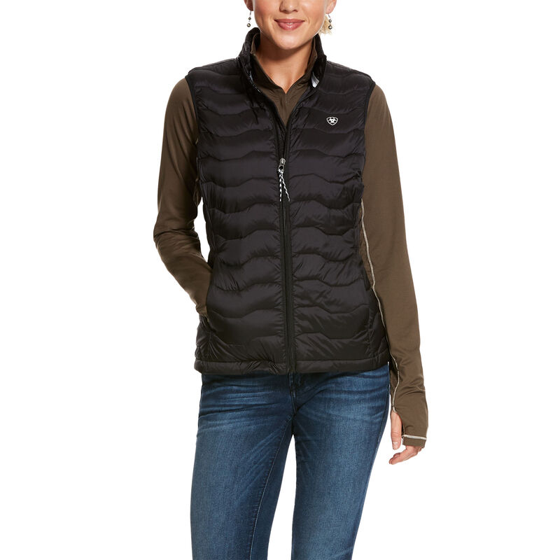 Gilet Donna Ariat Ideal 3.0 Down Vest Nere | KQ6X9L3