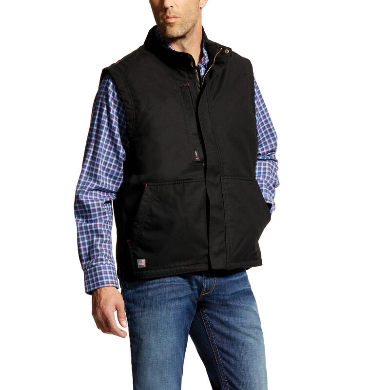 Gilet Uomo Ariat FR Workhorse Insulated Vests Nere | FBMG10H