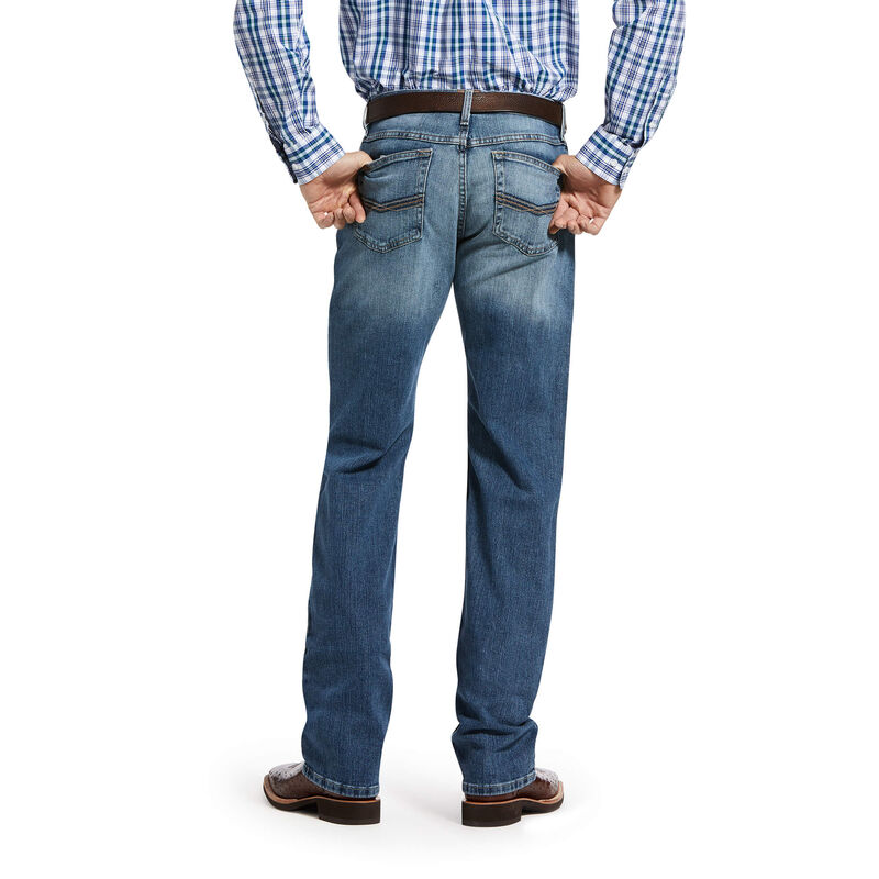 Jeans Uomo Ariat M4 Legacy Stretch Blu | N9UTKRI