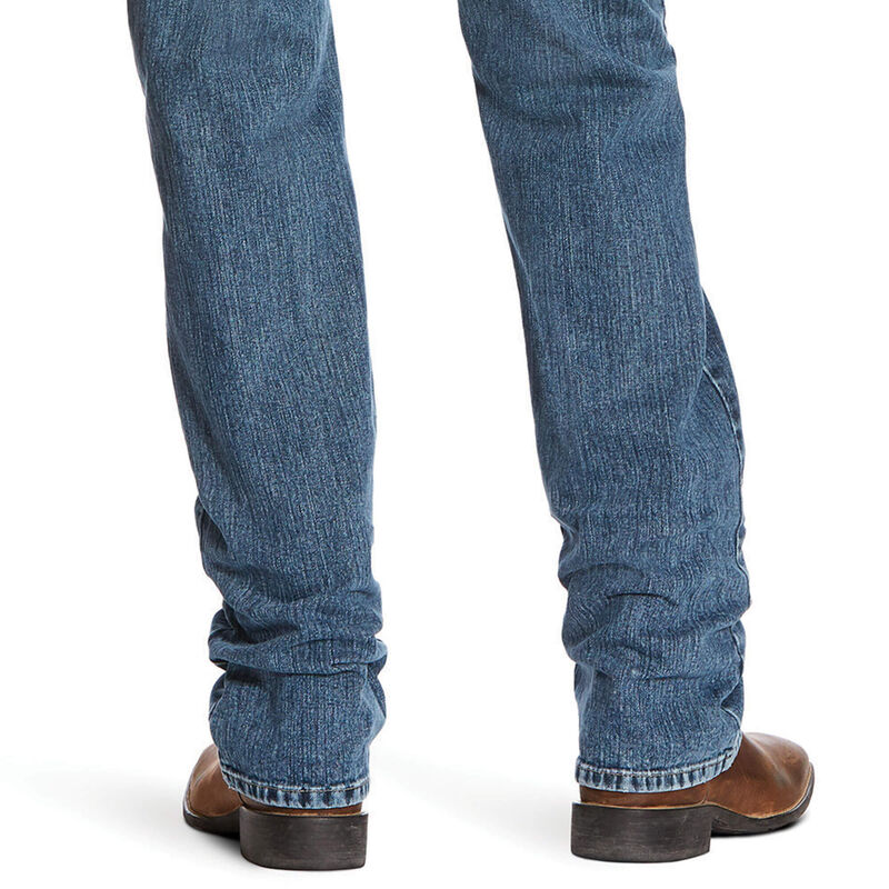 Jeans Uomo Ariat M5 Slim Stretch Legacy Stackable Straight Leg Blu | L559X3A