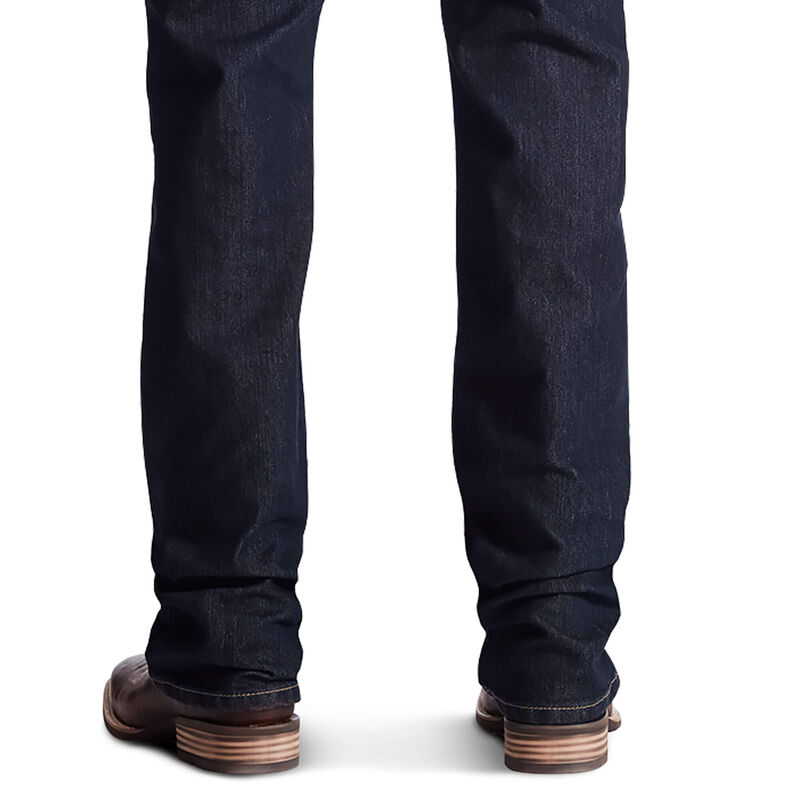 Jeans Uomo Ariat TEKLow Rise, Bootscut Lavoro Pants - Rebar Denim Blu Scuro | KFPKPON