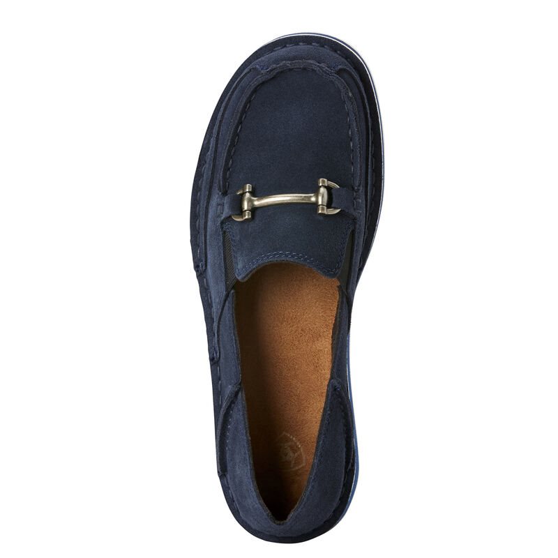 Mocassini Donna Ariat Bit Cruiser Blu Marino | 7X2G9XD