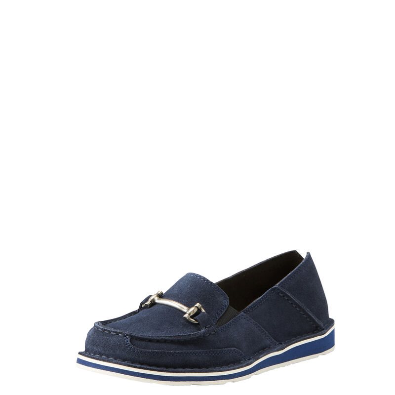 Mocassini Donna Ariat Bit Cruiser Blu Marino | 7X2G9XD