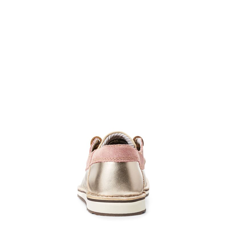 Mocassini Donna Ariat Cruiser Castaway Rosa Oro Rosa | V4EEO91