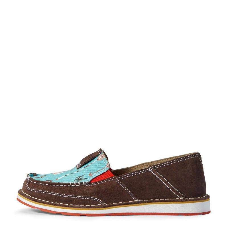 Mocassini Donna Ariat Cruiser Cioccolato Blu | M34EJJJ