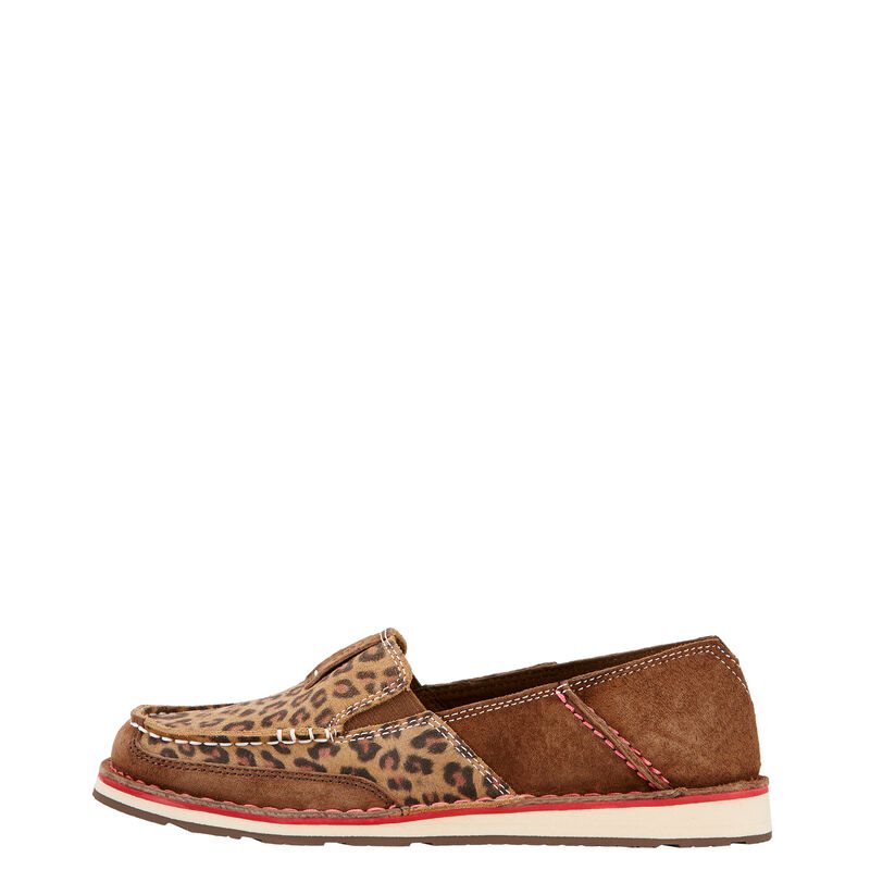 Mocassini Donna Ariat Cruiser Marroni Scuro Leopardate | PMTNWZM