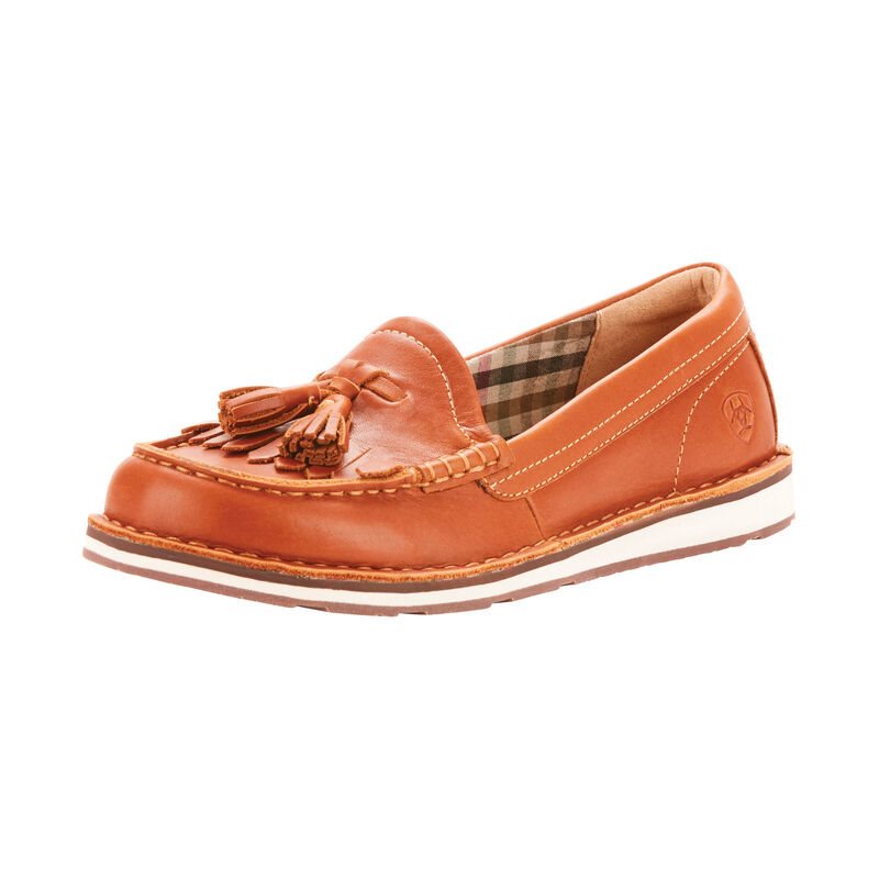 Mocassini Donna Ariat Tassel Cruiser Arancioni | LQOE99J