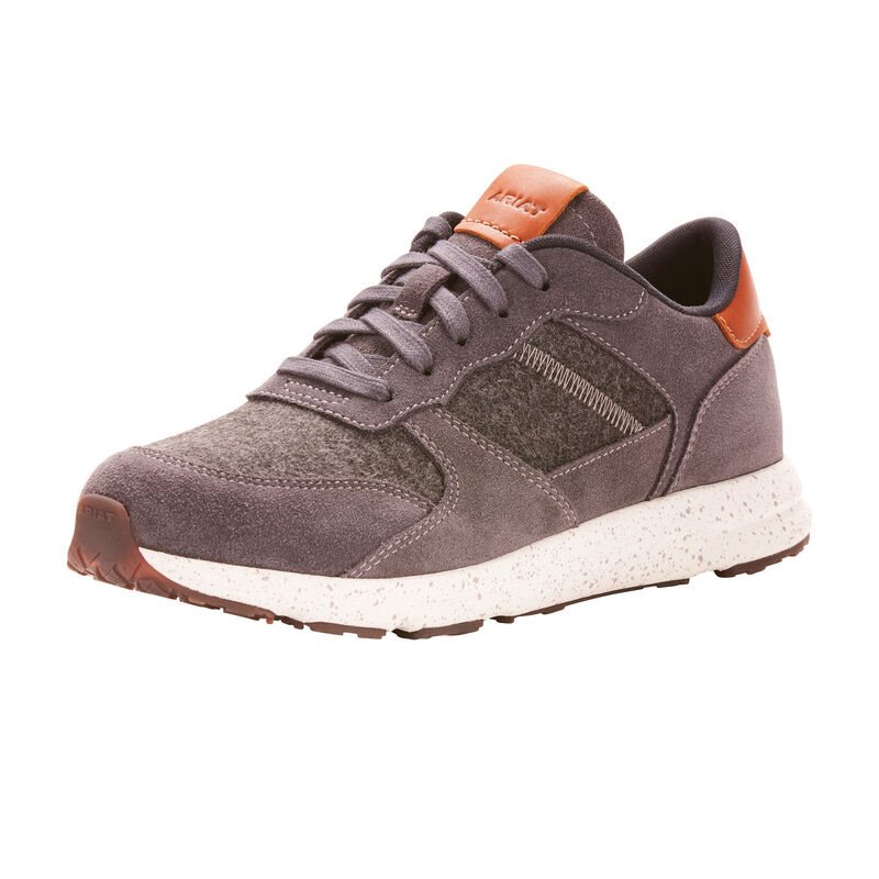 Scarpe Da Ginnastica Donna Ariat Fuse Plus Grigie Arancioni | J8N18UP