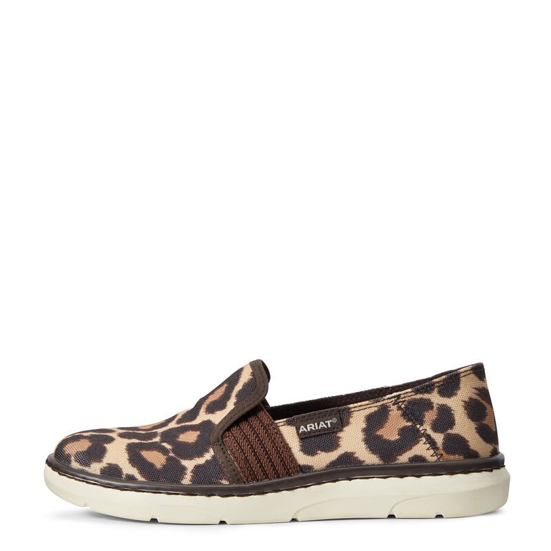 Slip On Donna Ariat Ryder English Leopardate | XZBFZR9