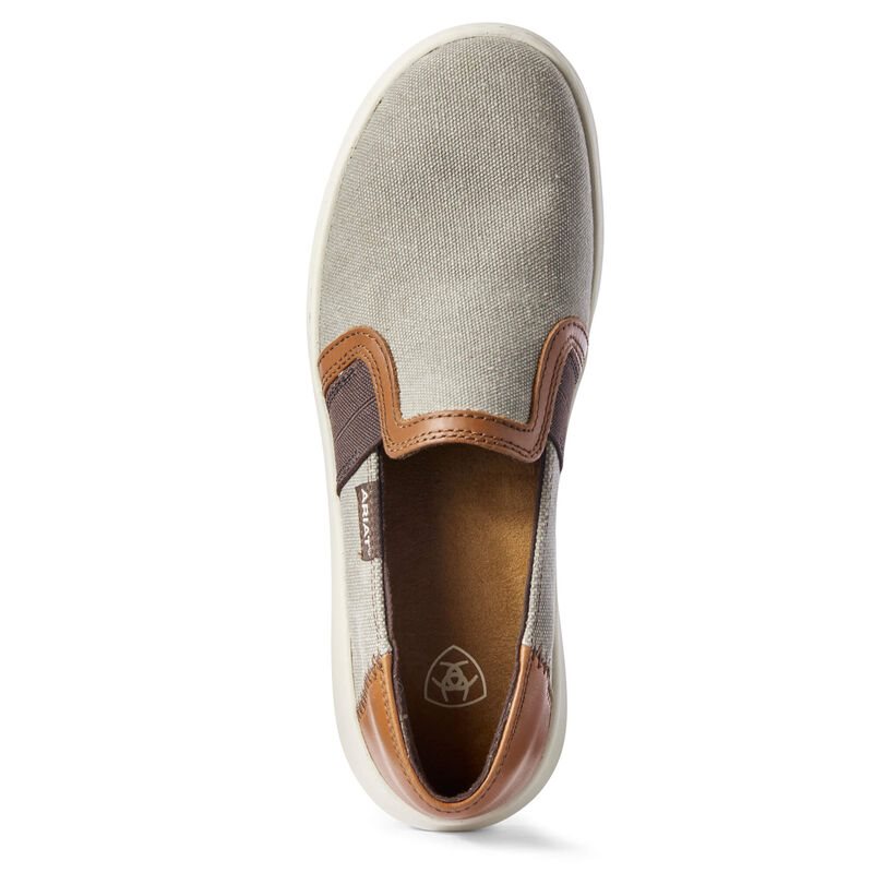 Slip On Donna Ariat Ryder Grigie Marroni | C9T47H1