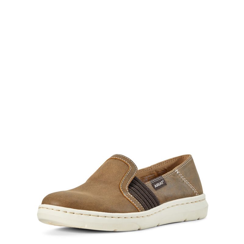 Slip On Donna Ariat Ryder Marroni | SC36TVJ