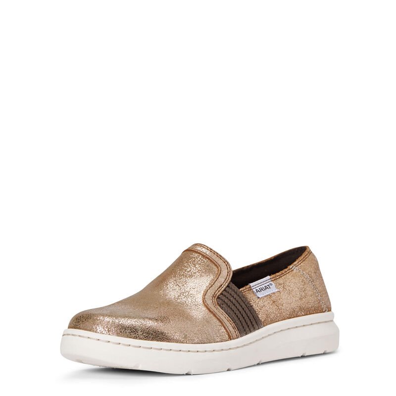 Slip On Donna Ariat Ryder Metal | 9X28WG4