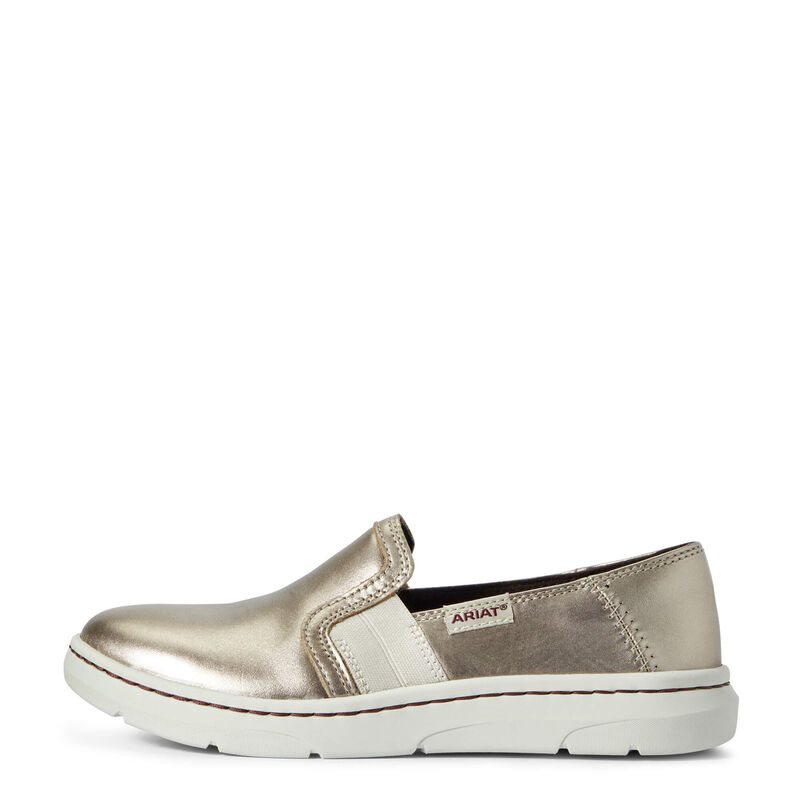 Slip On Donna Ariat Ryder Rosa Oro | U6F22QH