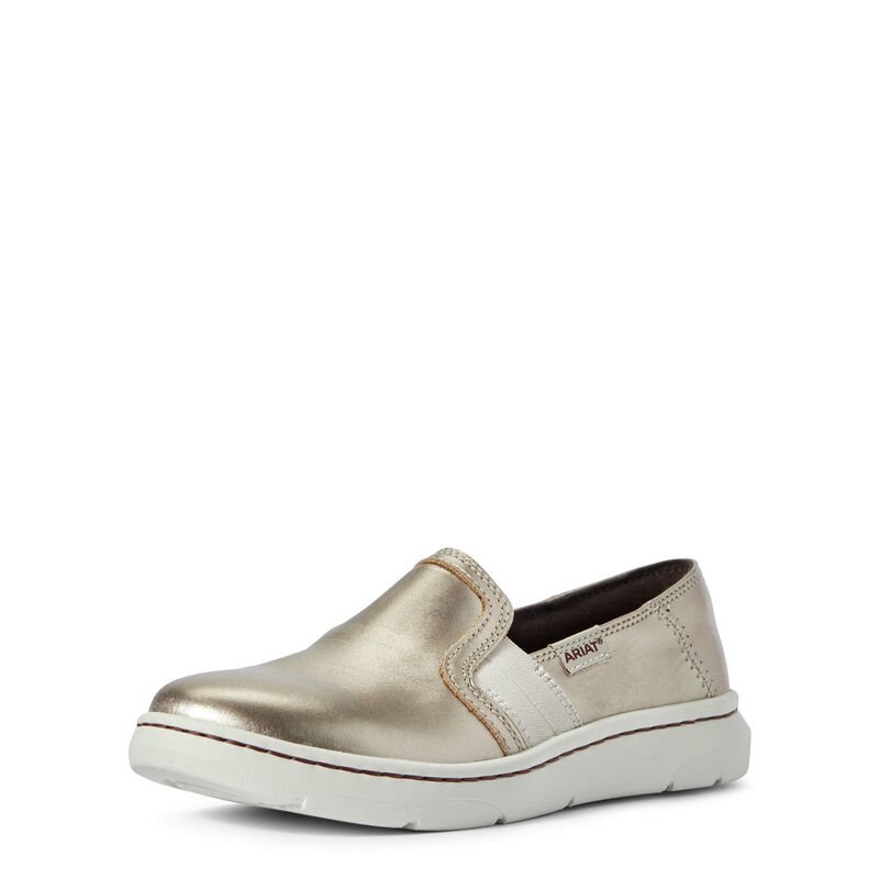 Slip On Donna Ariat Ryder Rosa Oro | U6F22QH