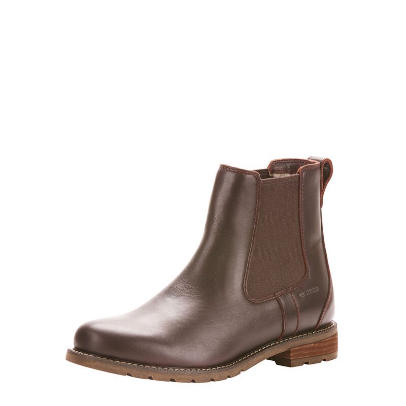 Stivaletti Donna Ariat Wexford Impermeabili Boots Marroni Scuro | NFZHUS4