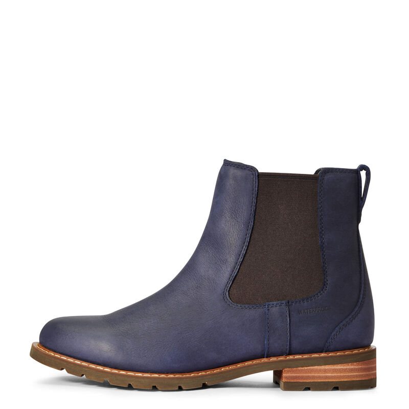 Stivaletti Donna Ariat Wexford Impermeabili Boots Blu Marino Blu | ZESDN4I