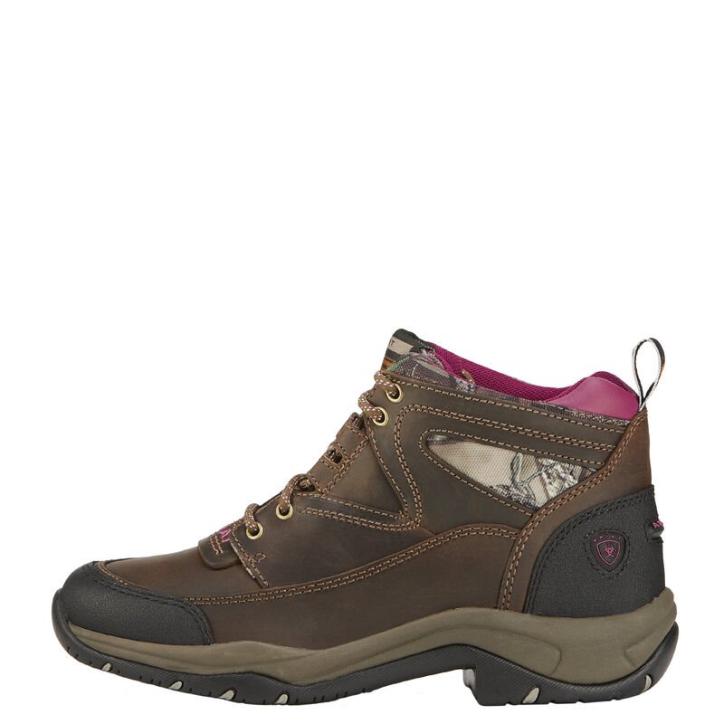 Stivali All'aperto Donna Ariat Terrain Boots Marroni Scuro Camouflage | FVJSK8Q