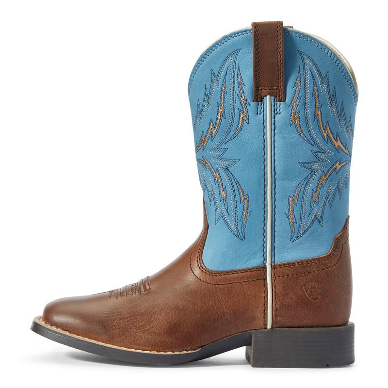 Stivali Cowboy Bambino Ariat Arena Rebound Marroni | 2DSLDH2