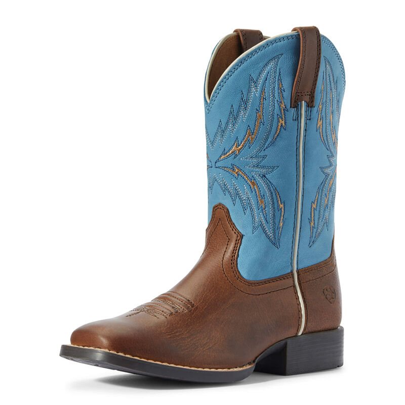 Stivali Cowboy Bambino Ariat Arena Rebound Marroni | 2DSLDH2