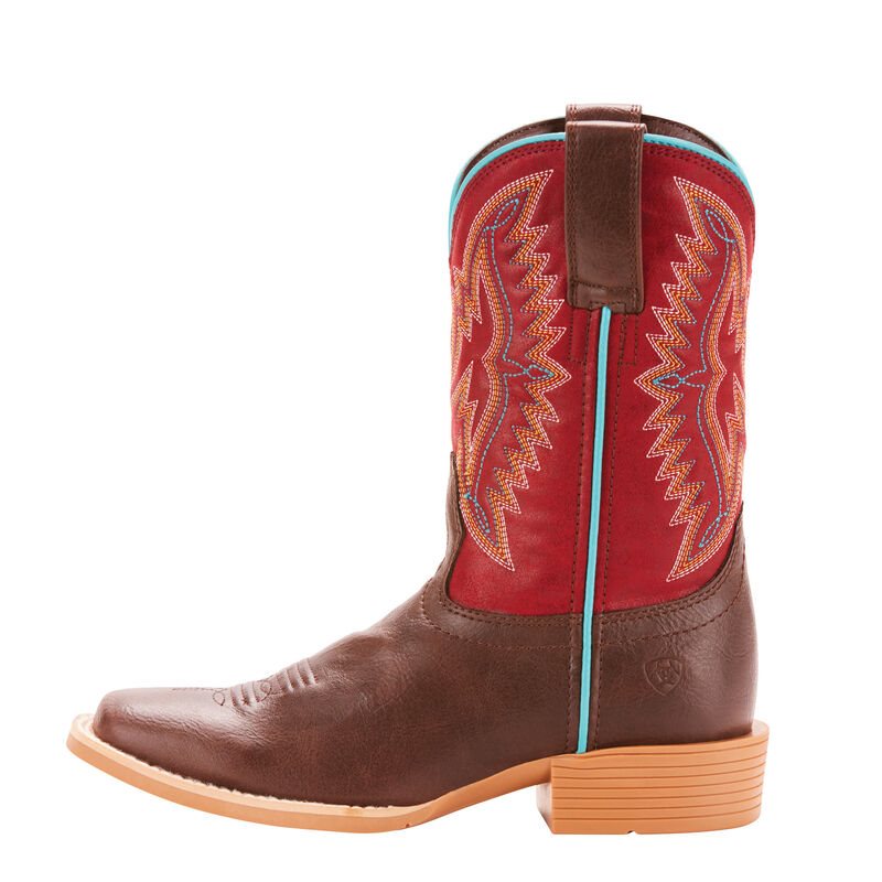 Stivali Cowboy Bambino Ariat Bristo Bordeaux | WYQWTF1