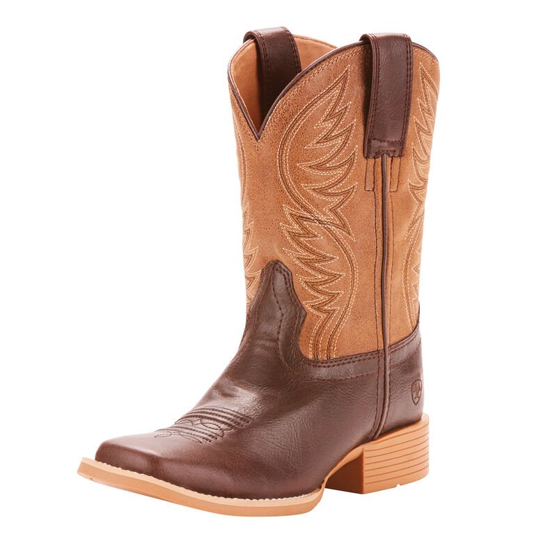 Stivali Cowboy Bambino Ariat Brumby Marroni | FHMRWSN