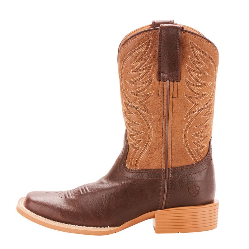 Stivali Cowboy Bambino Ariat Brumby Marroni | FHMRWSN