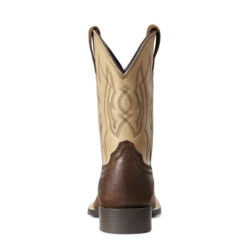 Stivali Cowboy Bambino Ariat Pace Setter Beige | ULC1WGD