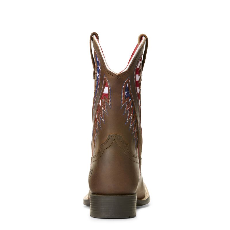 Stivali Cowboy Bambino Ariat Quickdraw VentTEK Marroni | N12G1XF