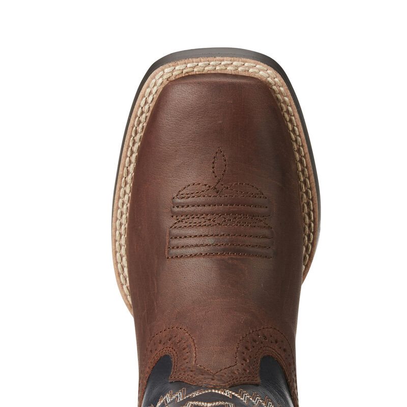 Stivali Cowboy Bambino Ariat Tycoon Marroni | MS5G99P