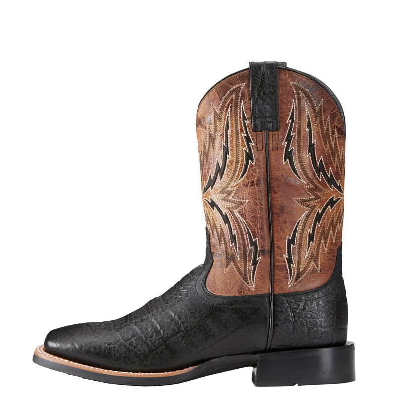 Stivali Cowboy Uomo Ariat Arena Rebound Cioccolato Marroni | QHWPIZU