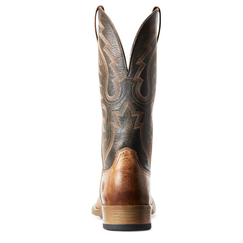 Stivali Cowboy Uomo Ariat Barton Ultra Marroni Nere | E0W9UF0