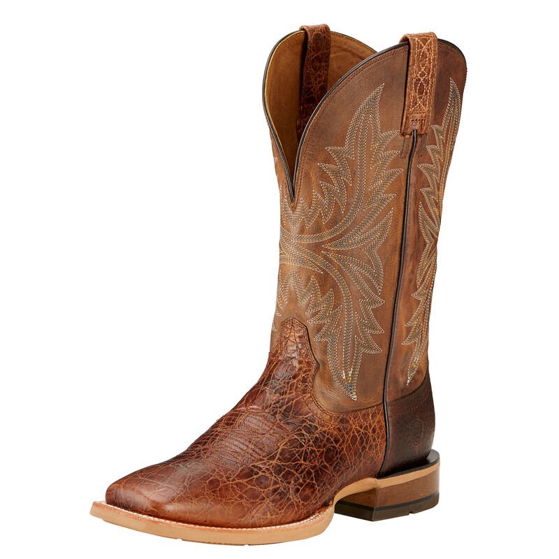 Stivali Cowboy Uomo Ariat Cowhand Marroni | GDSM06F