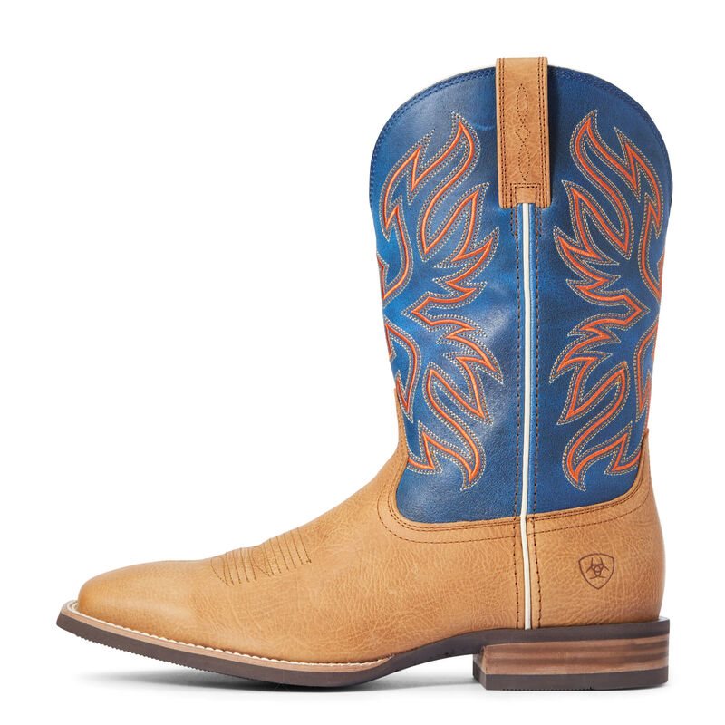 Stivali Cowboy Uomo Ariat Everlite Vapor Marroni Blu | K01CC2E