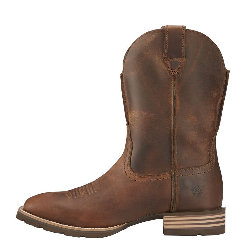 Stivali Cowboy Uomo Ariat Ibrido Strada Side Marroni | C560W25