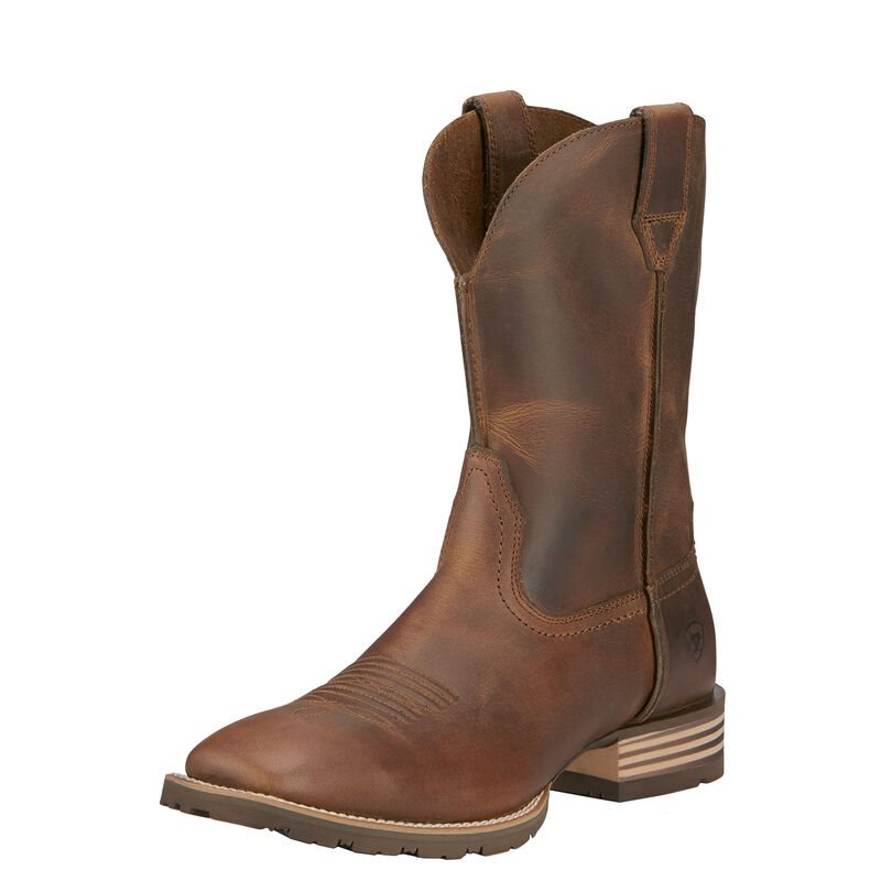 Stivali Cowboy Uomo Ariat Ibrido Strada Side Marroni | C560W25