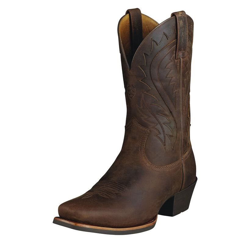 Stivali Cowboy Uomo Ariat Legend Phoenix Marroni | TON47EZ