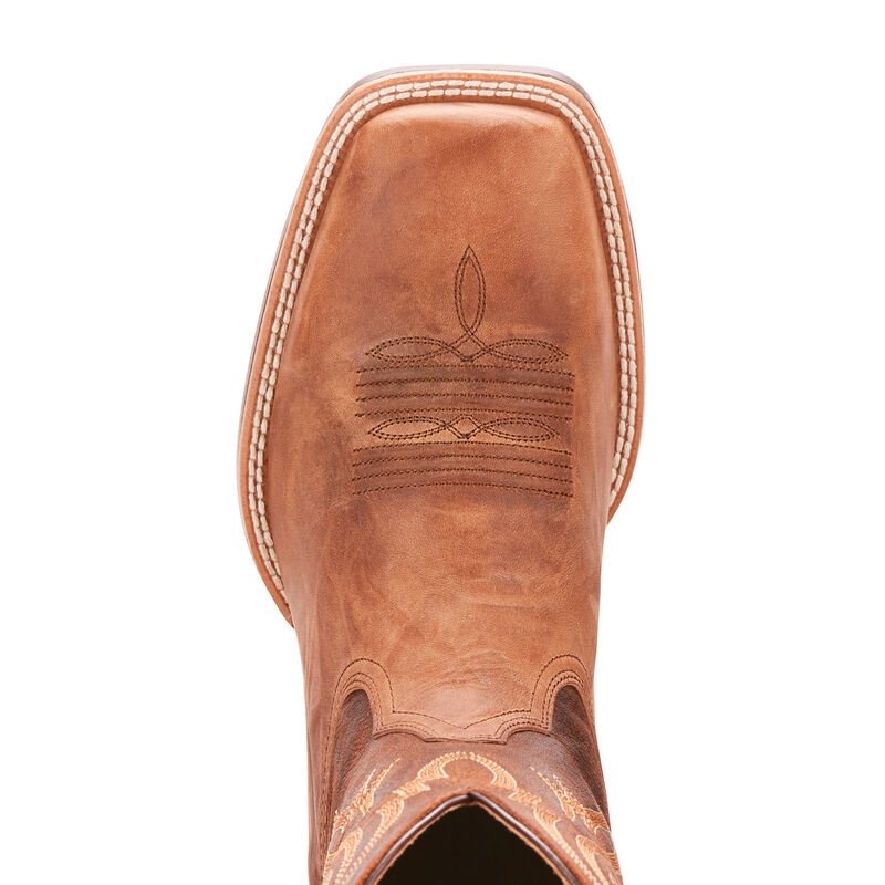 Stivali Cowboy Uomo Ariat Plano Marroni | 91V66II